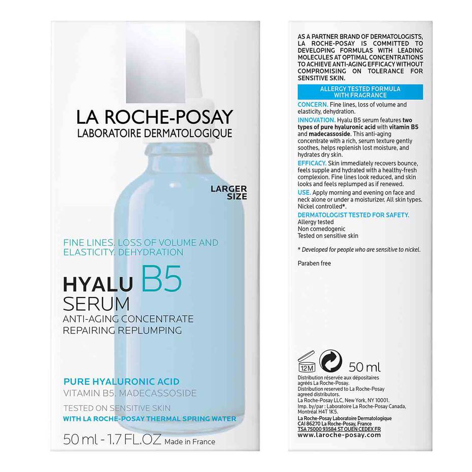 HYALU B5 PURE HYALURONIC ACID SERUM 50ML - LA ROCHE - POSAY.