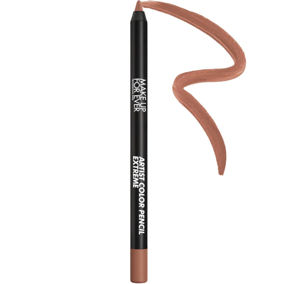 Artist Color Pencil Extreme Waterproof Lip Liner / 600 Anywhere Caffeine - MAKE UP FOR EVER PREVENTA.