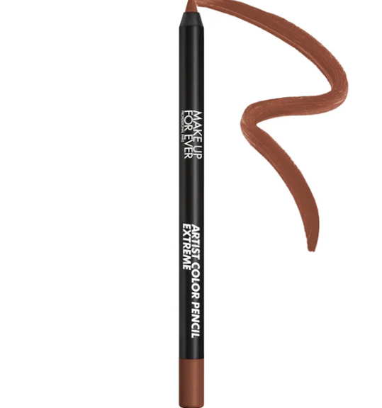 Artist Color Pencil Extreme Waterproof Lip Liner / 608 Limitless Brown - HUDA BEAUTY PREVENTA.