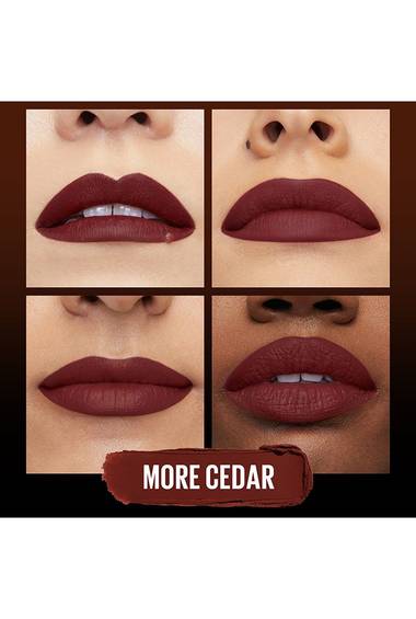 COLOR SENSATIONAL MATTE LIPSTICK / 188 MORE CEDAR- MAYBELLINE.