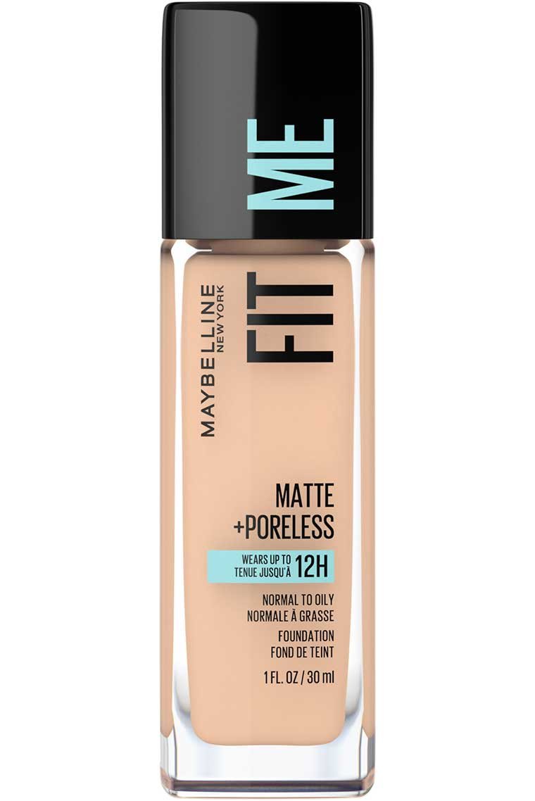 FIT ME® MATTE + PORELESS FOUNDATION/ 125 NUDE BEIGE - MAYBELLINE.