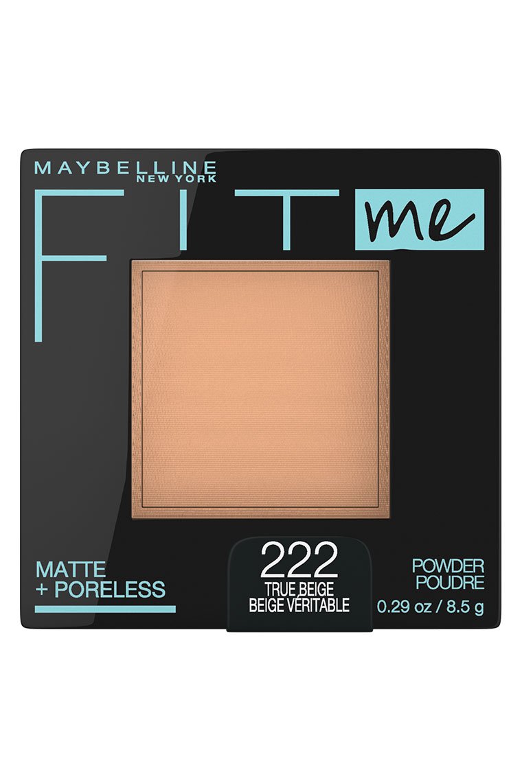 FIT ME® MATTE + PORELESS POWDER / 222 TRUE BEIGE - MAYBELLINE.