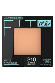 FIT ME® MATTE + PORELESS POWDER / 310 SUN BEIGE - MAYBELLINE.