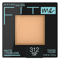 FIT ME® MATTE + PORELESS POWDER / 312 GOLDEN - MAYBELLINE.