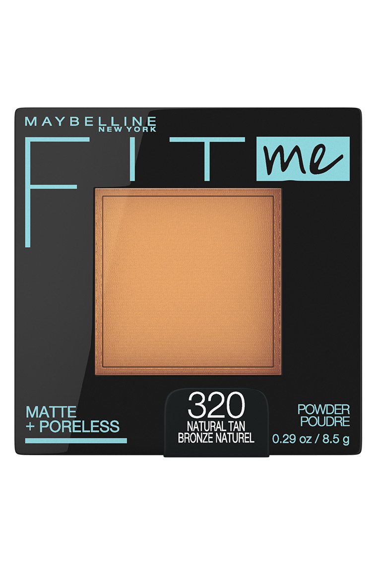 FIT ME® MATTE + PORELESS POWDER / 320 NATURAL TAN- MAYBELLINE.
