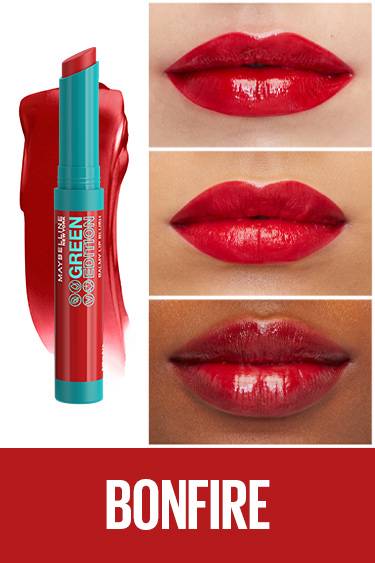 GREEN EDITION BALMY LIP BLUSH / 002 BONFIRE - MAYBELLINE.
