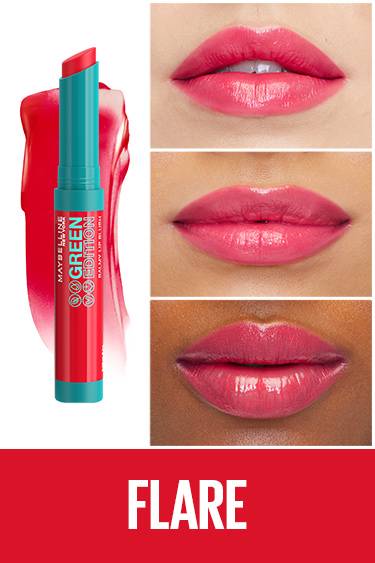 GREEN EDITION BALMY LIP BLUSH / 004 FLARE - MAYBELLINE.