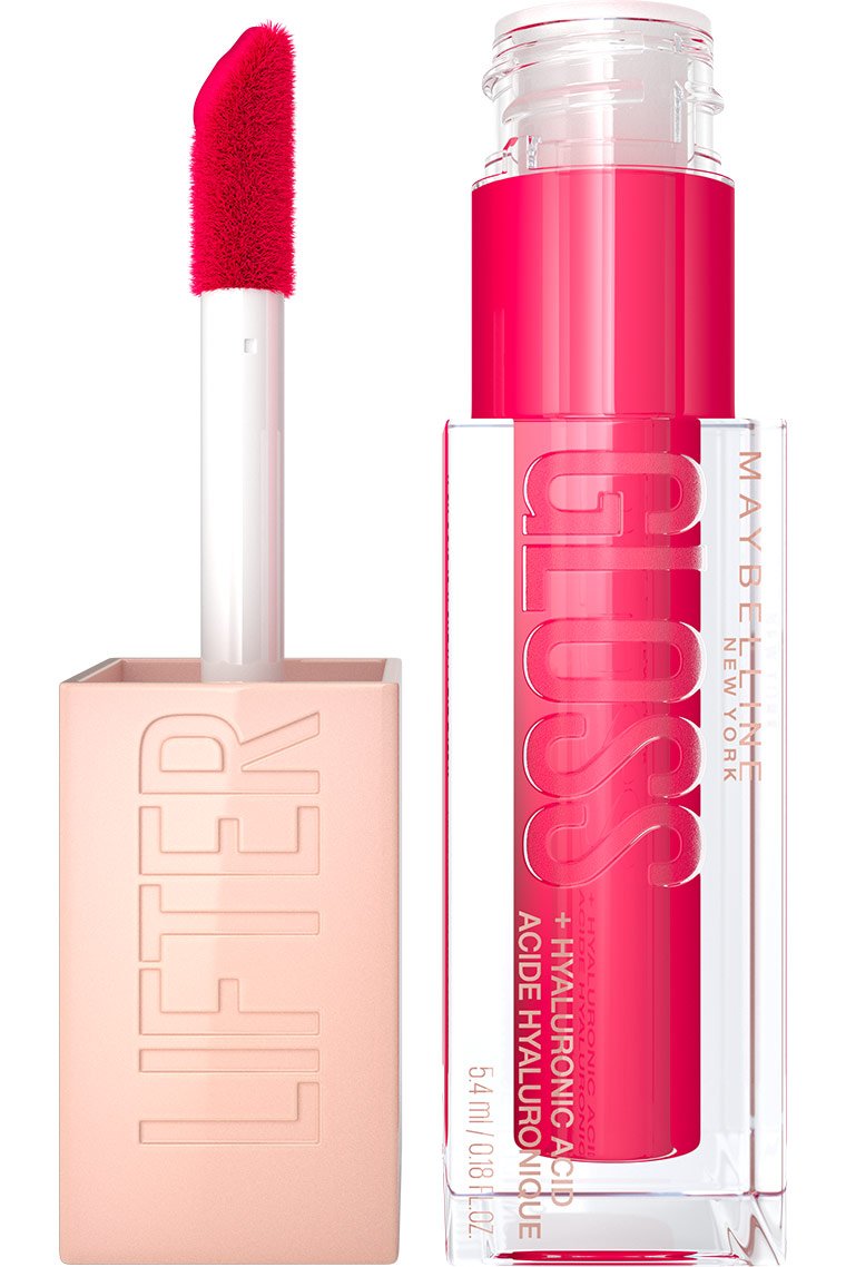 LIFTER GLOSS® LIP GLOSS MAKEUP WITH HYALURONIC ACID / 024 BUBBLEGUMM - MAYBELLINE.