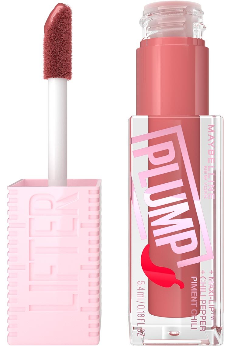 LIFTER PLUMP® LIP PLUMPING GLOSS MAKEUP / 005 PEACH FEVER - MAYBELLINE.