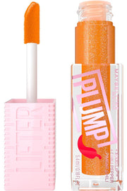 LIFTER PLUMP® LIP PLUMPING GLOSS MAKEUP / 008 HOT HONEY- MAYBELLINE.