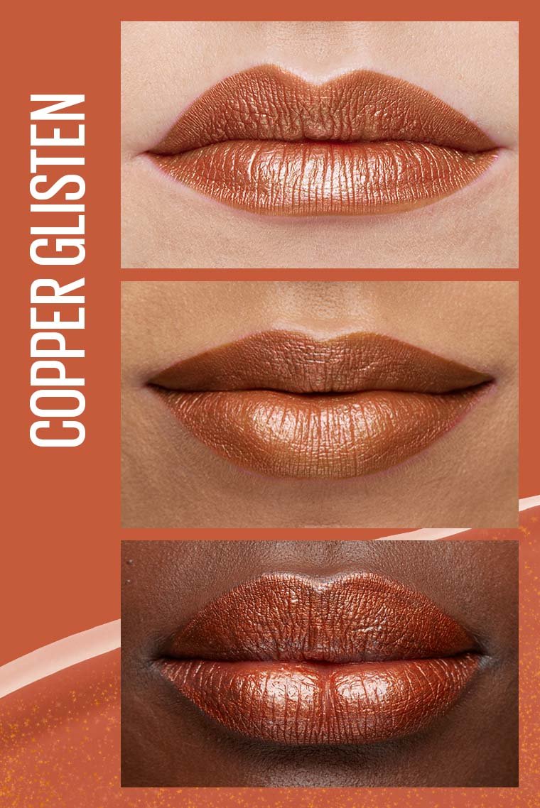 Super Stay 24® 2-Step Liquid Lipstick Makeup /910 Copper Glisten- MAYBELLINE.