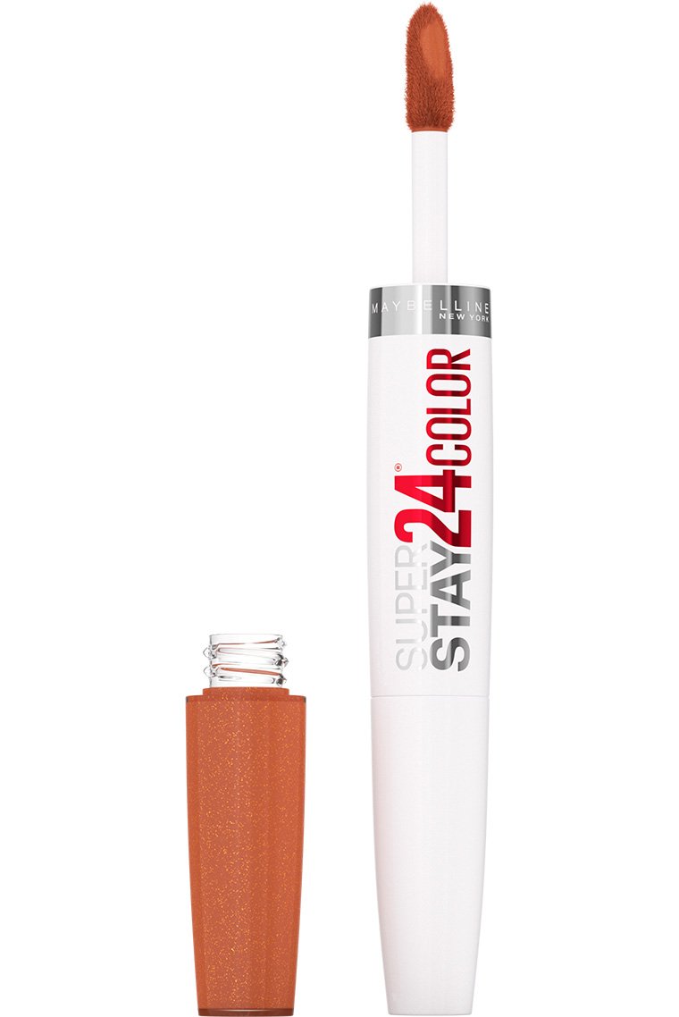 Super Stay 24® 2-Step Liquid Lipstick Makeup /910 Copper Glisten- MAYBELLINE.