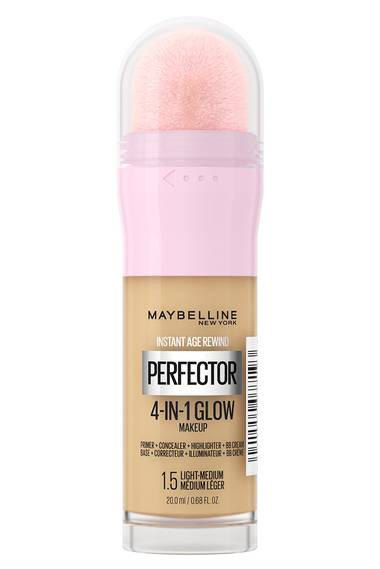INSTANT AGE REWIND® INSTANT PERFECTOR 4-IN-1 GLOW MAKEUP /1.5 Light Medium   - MAYBELLINE.