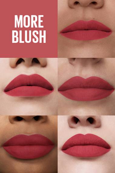COLOR SENSATIONAL MATTE LIPSTICK / 499 MORE BLUSH - MAYBELLINE.
