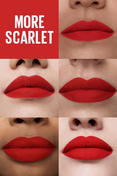 COLOR SENSATIONAL MATTE LIPSTICK / 299 MORE SCARLET - MAYBELLINE.