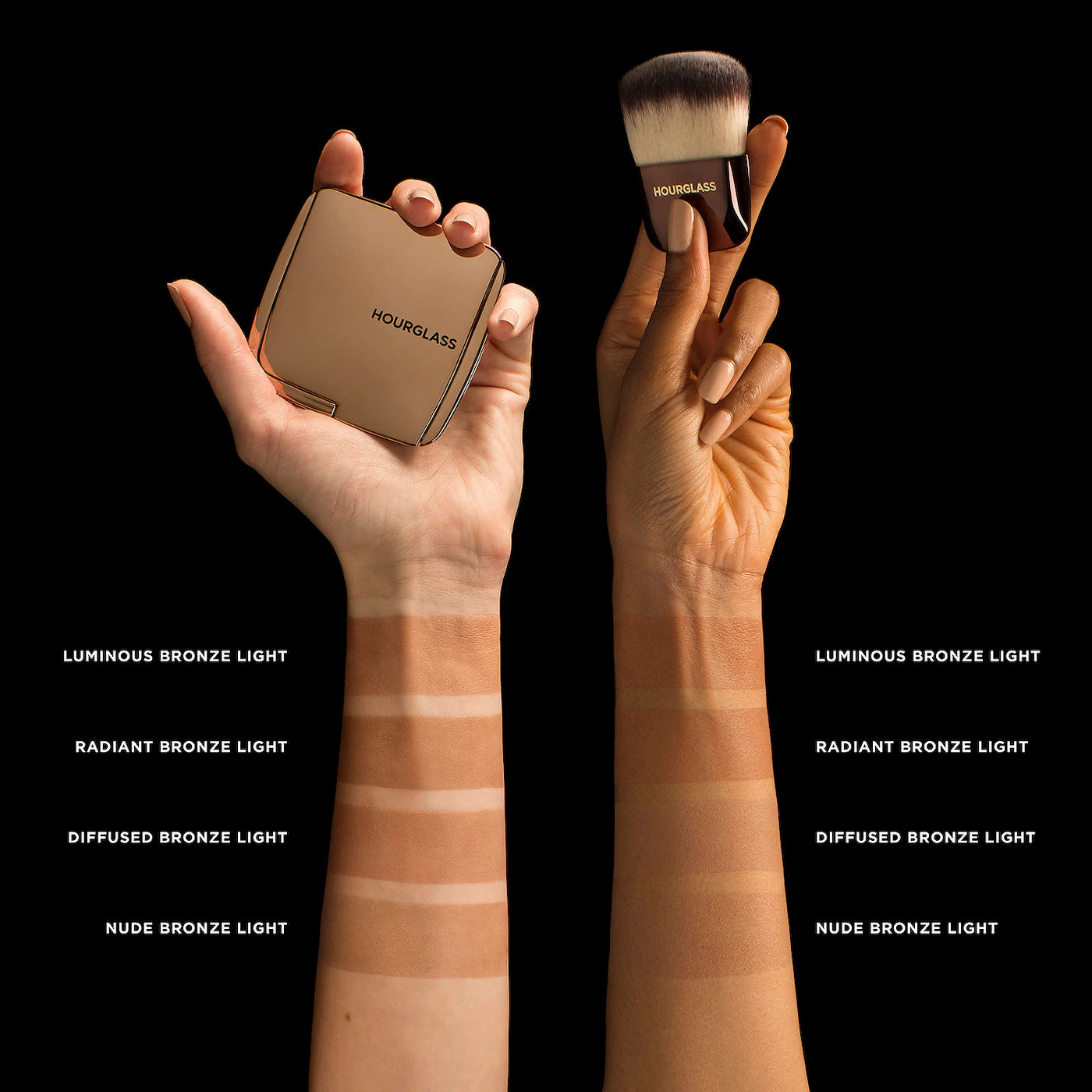 Ambient® Lighting Bronzer/ Radiant Bronze Light  - Hourglass- PREVENTA.