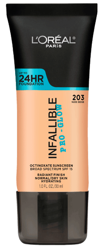 INFALLIBLE 24H PRO-GLOW / 203 NUDE BEIGE - L'Oréal Paris