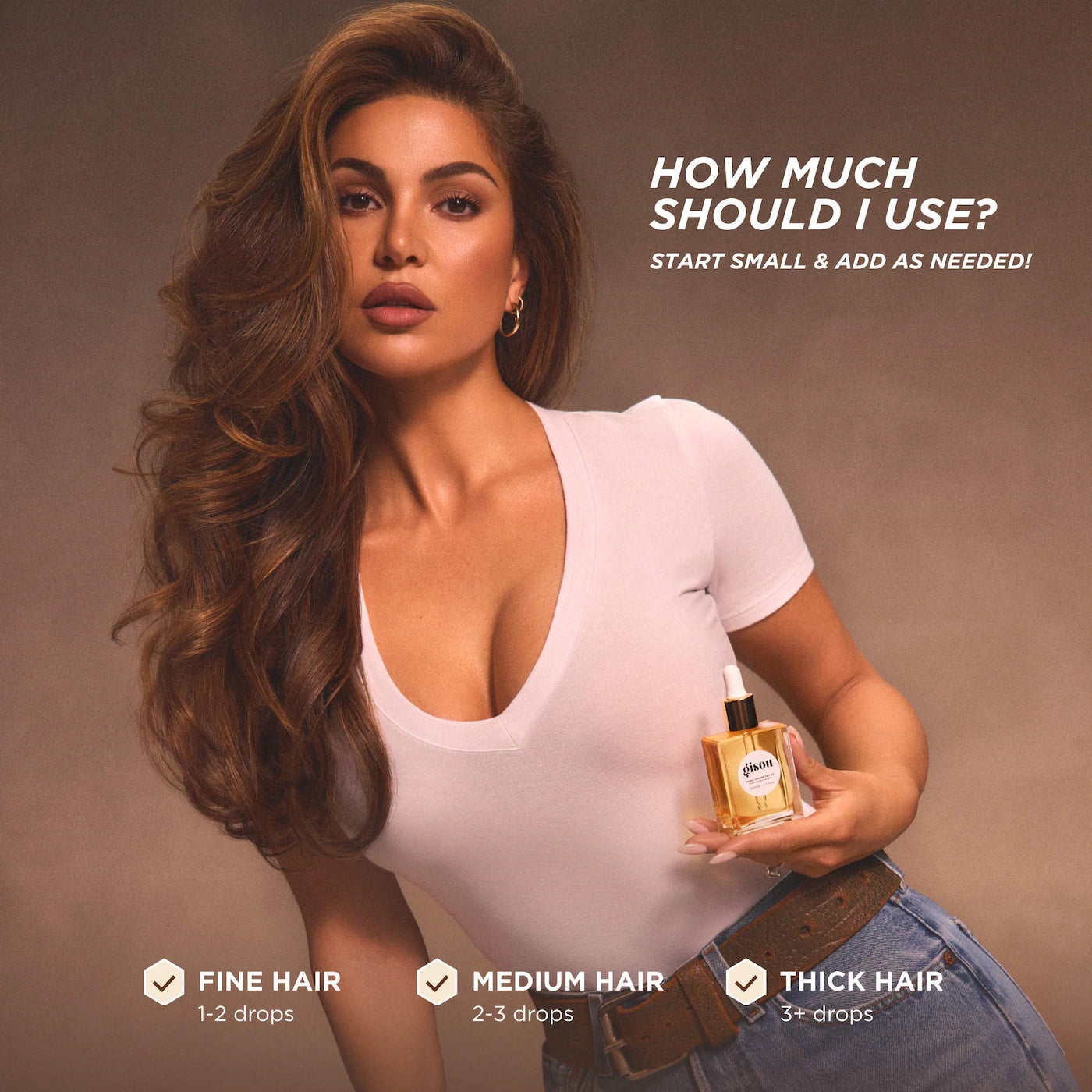 Mini Honey Infused Hair Oil 20ML - Gisou  PREVENTA.