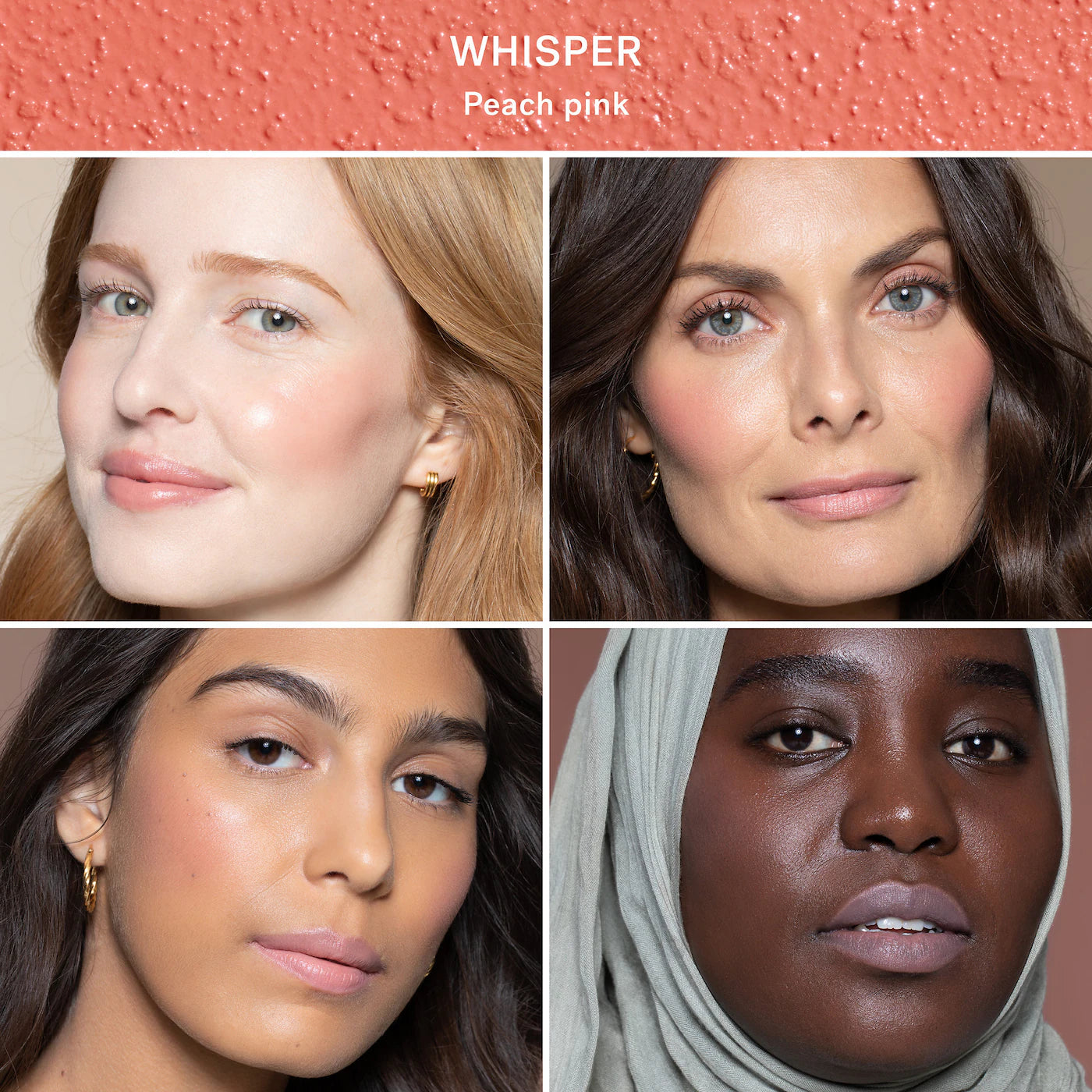 Multi-Stick Cream Blush + Highlighter + Lip Tint - Whisper  - ILIA.