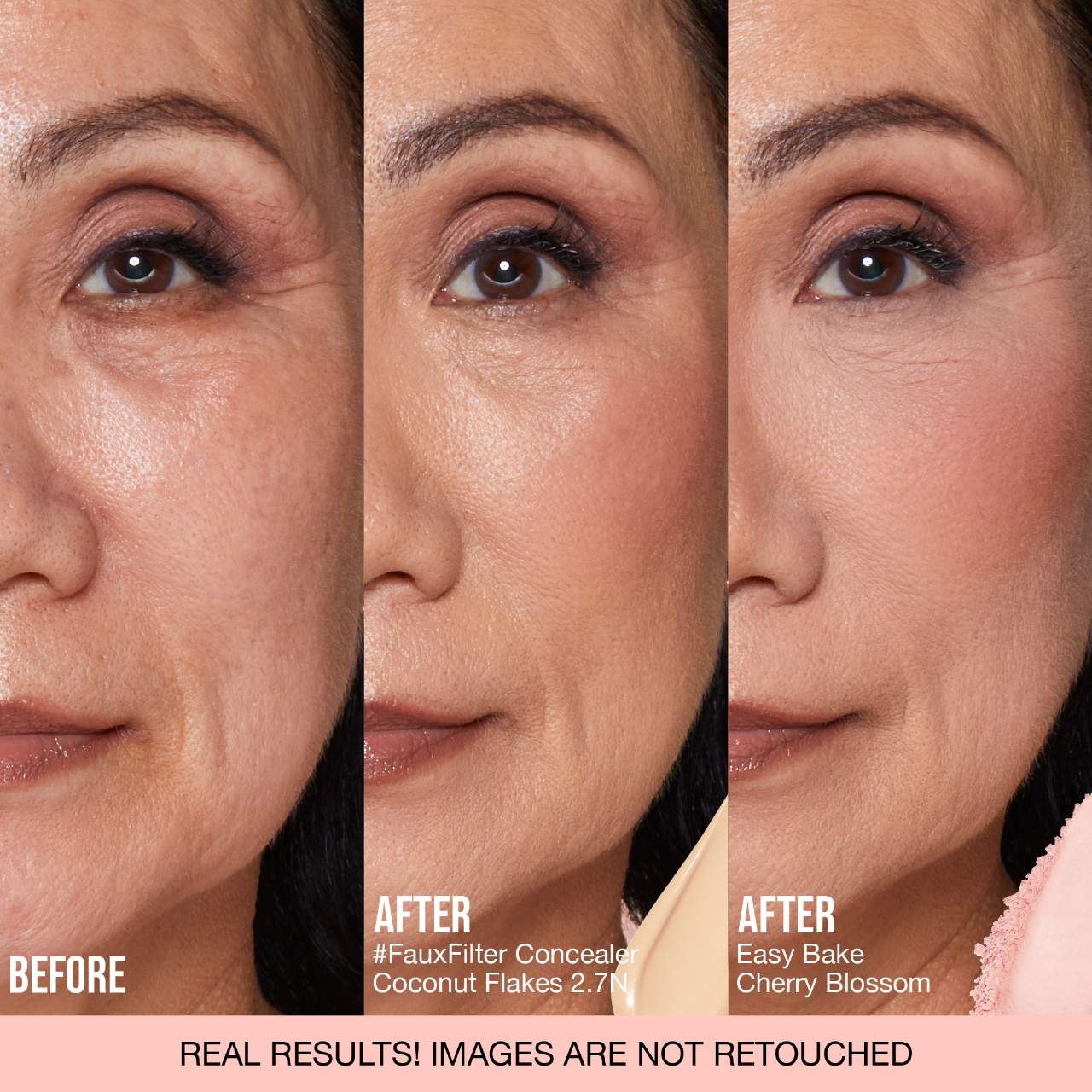 Mini Easy Bake Loose Baking & Setting Powder/ Cherry Blossom - HUDA BEAUTY