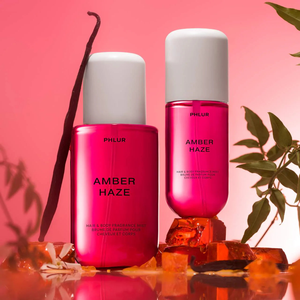 Mini Amber Haze Body & Hair Fragrance Mist - PHLUR. (Empaque Dañado)