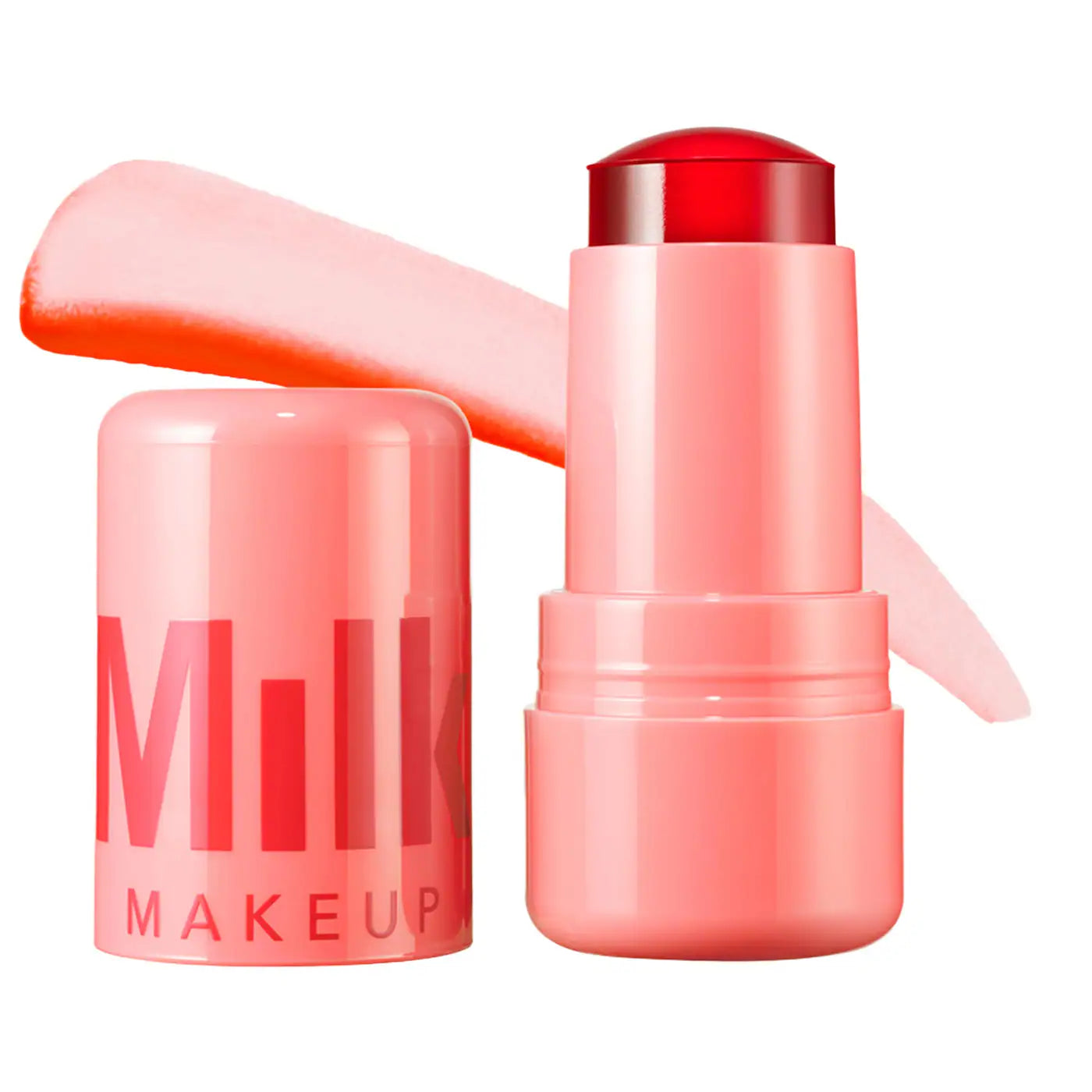 Cooling Water Jelly Tint sheer lip + cheek stain/ Spritz - Coral Orange -Milk Makeup.