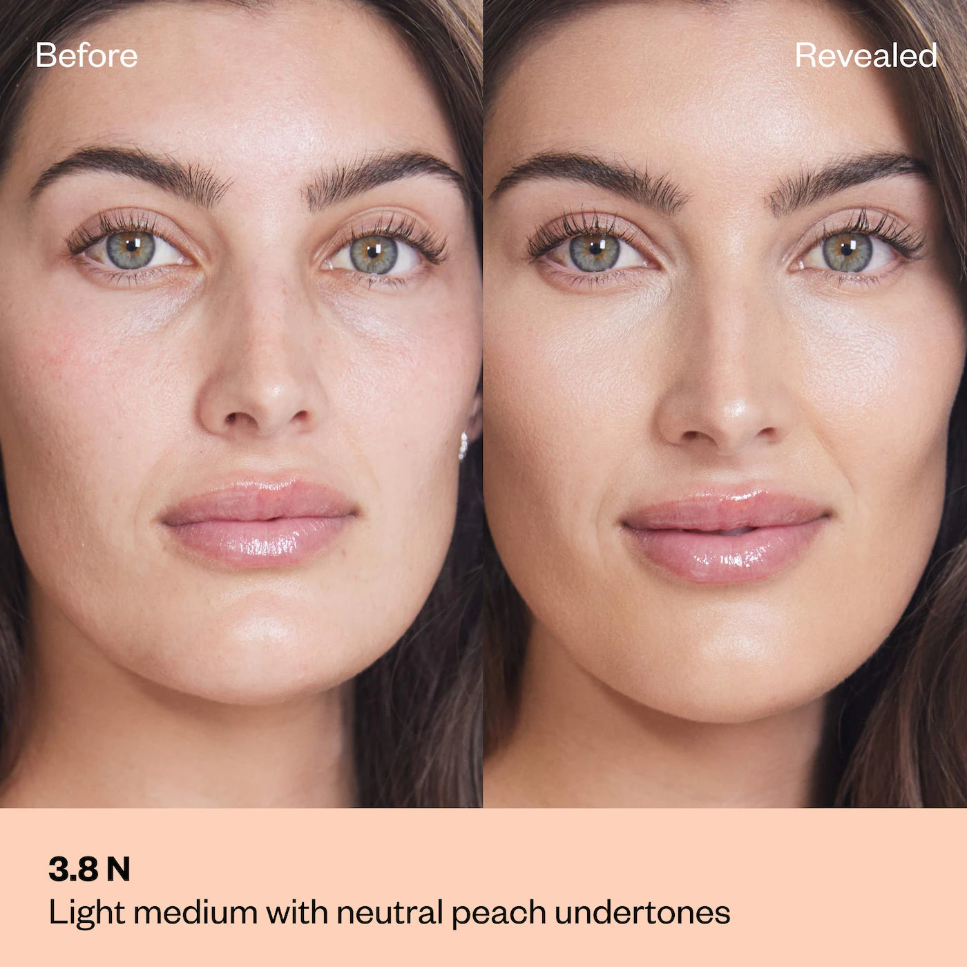 Revealer Super Creamy + Brightening Concealer with Caffeine and Hyaluronic Acid/ Tone 3.8 N - Kosas  PREVENTA.