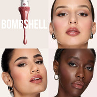 Faux Filler Shiny Non-Sticky Lip Gloss/ Bombshell  -Huda Beauty - PREVENTA.