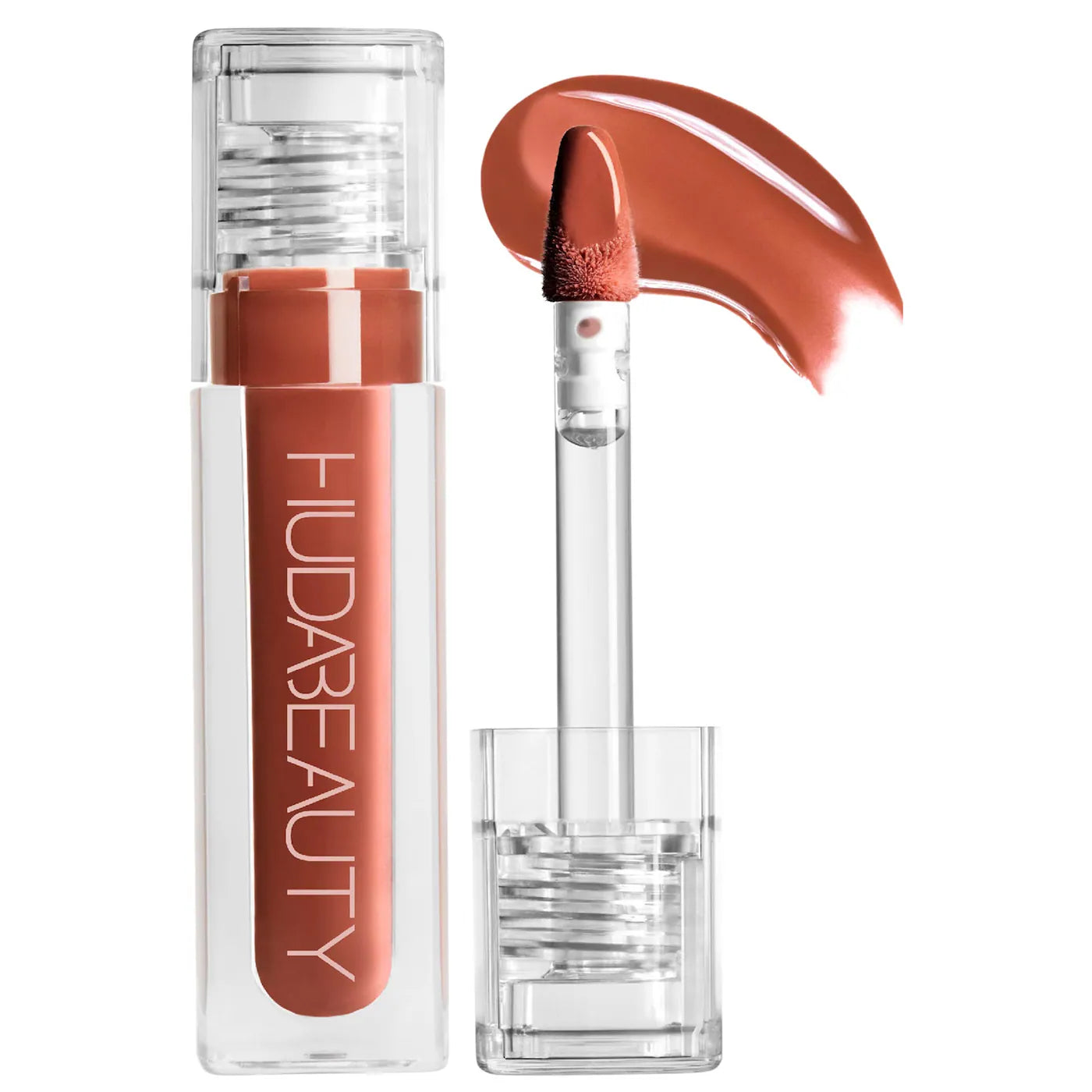 Faux Filler Shiny Non-Sticky Lip Gloss/ Foxy -Huda Beauty - PREVENTA.
