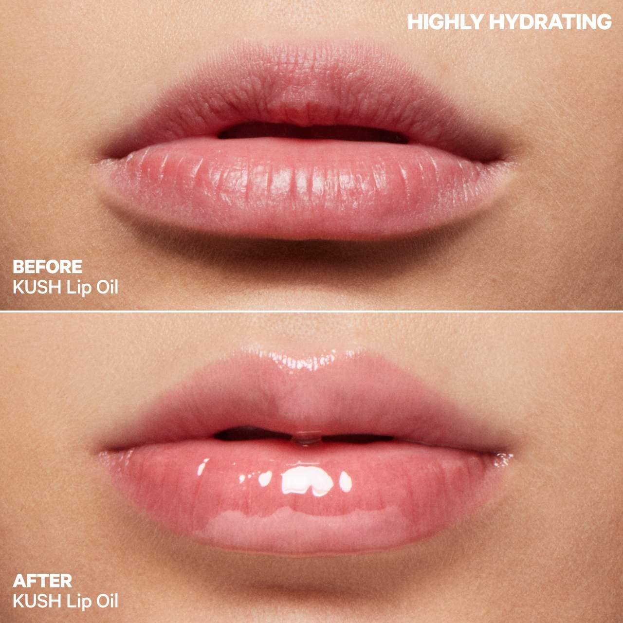 KUSH Hydrating Sheer Lip Oil/ Chocolate Cake -Milk Makeup- PREVENTA.
