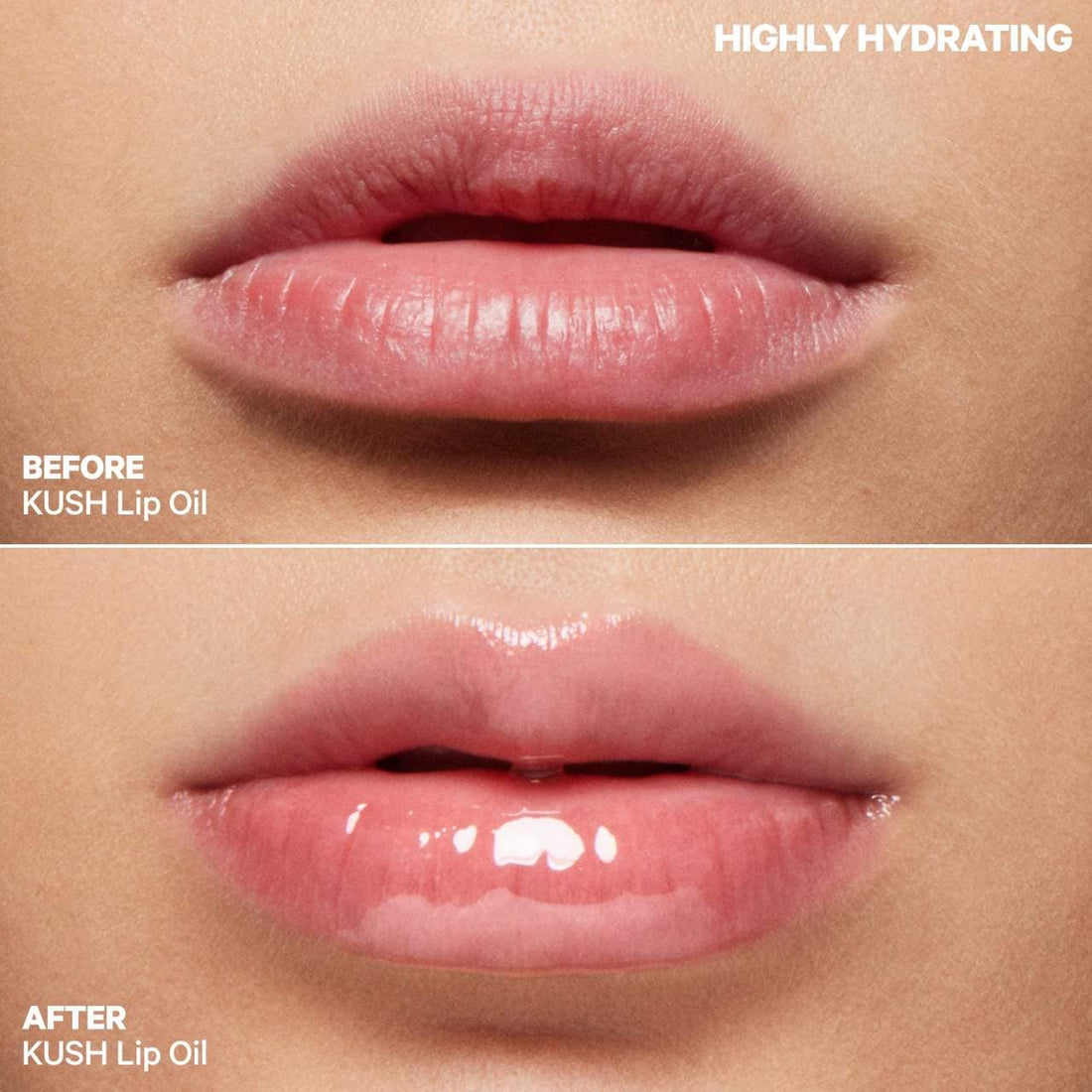 KUSH Hydrating Sheer Lip Oil/ Dream Machine-Milk Makeup- PREVENTA.