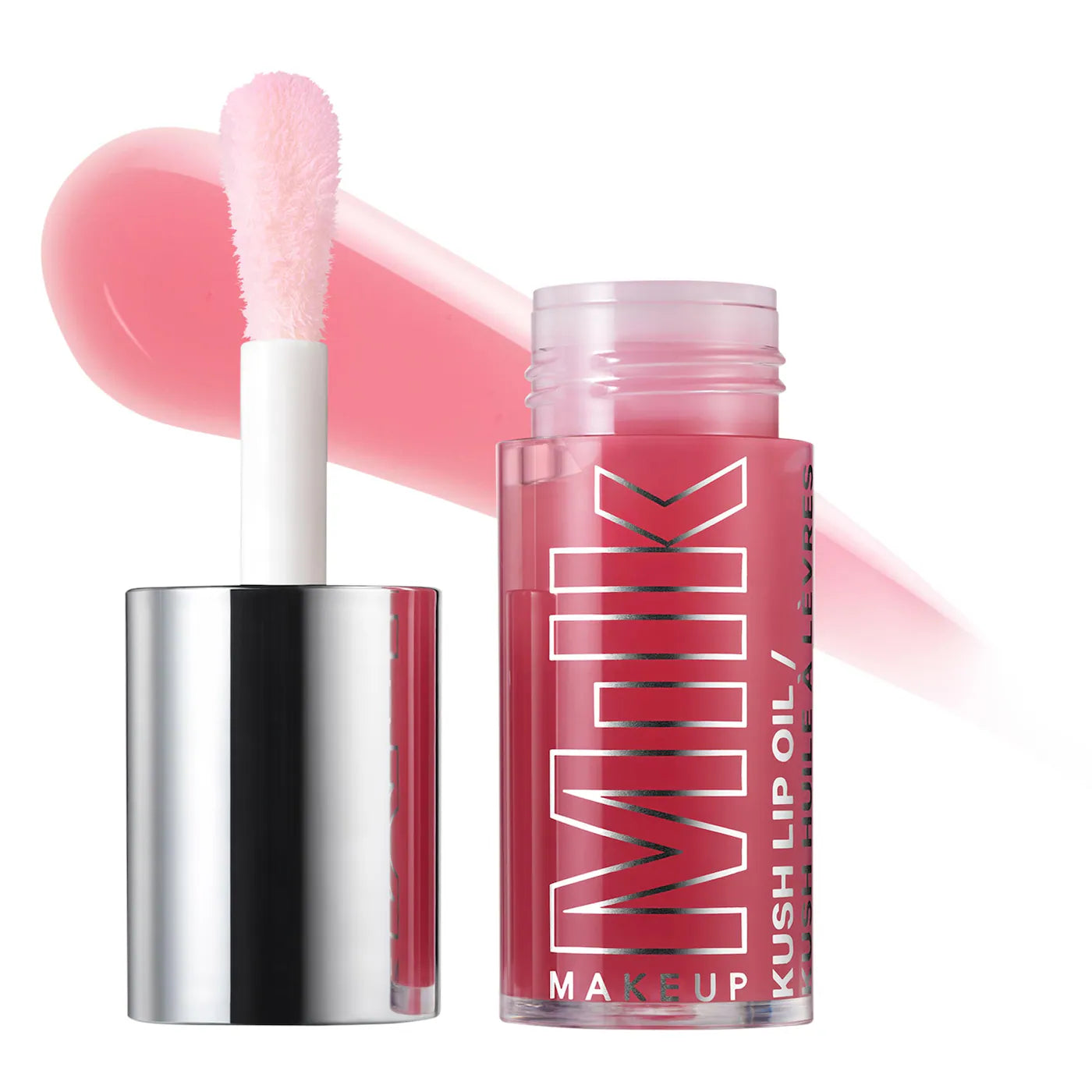 KUSH Hydrating Sheer Lip Oil/ Dream Machine-Milk Makeup- PREVENTA.