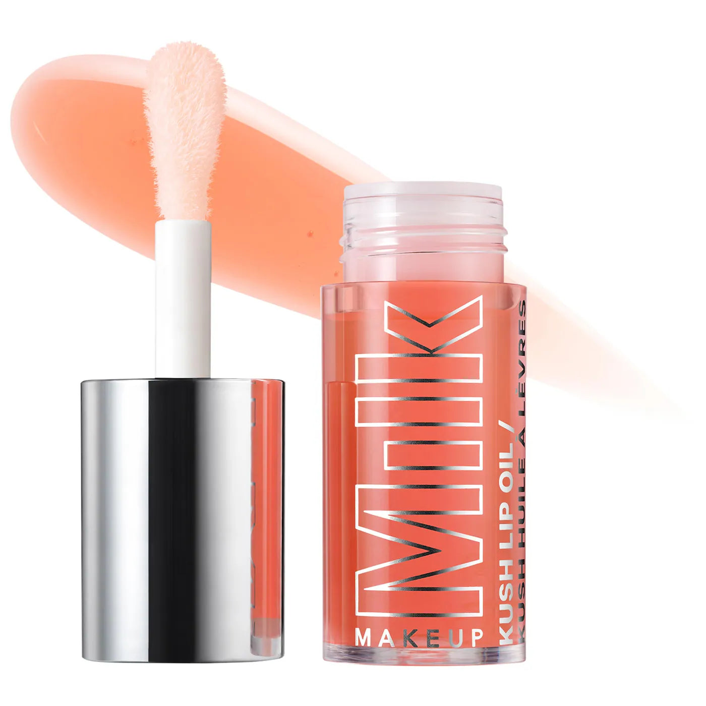 KUSH Hydrating Sheer Lip Oil/ Orange Crush -Milk Makeup- PREVENTA.