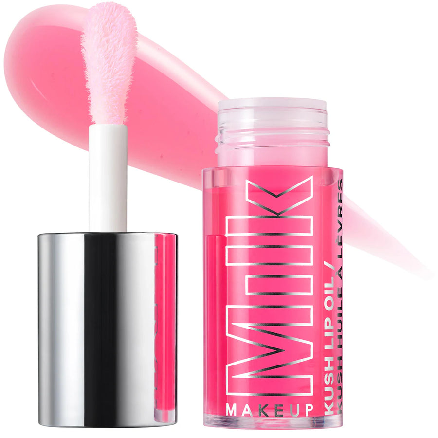 KUSH Hydrating Sheer Lip Oil/ Pink Magic-Milk Makeup- PREVENTA.