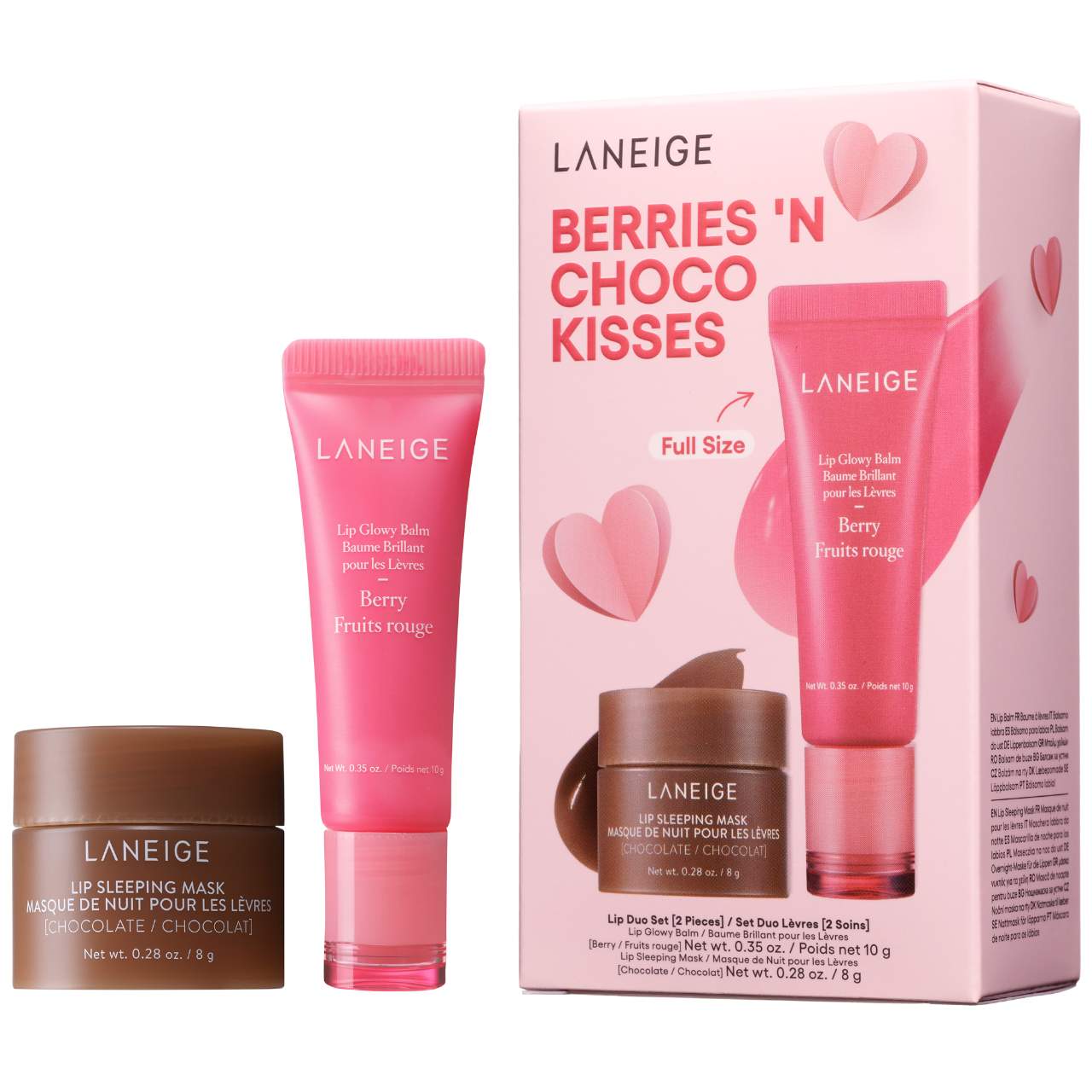 Berries 'N Choco Kisses Set/ Laneige - PREVENTA.