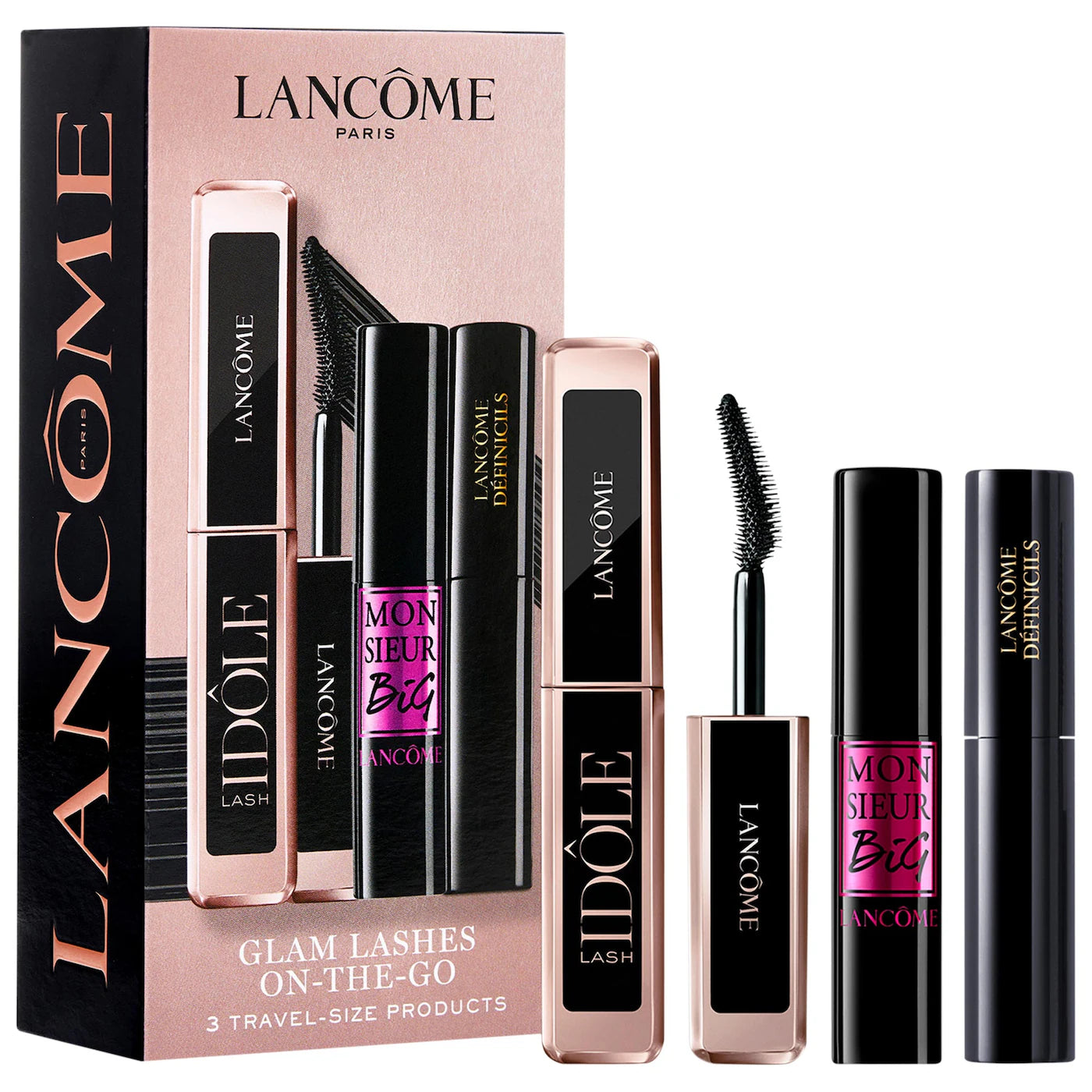 Glam Lashes on the Go Mini Mascara Set - Lancôme - PREVENTA