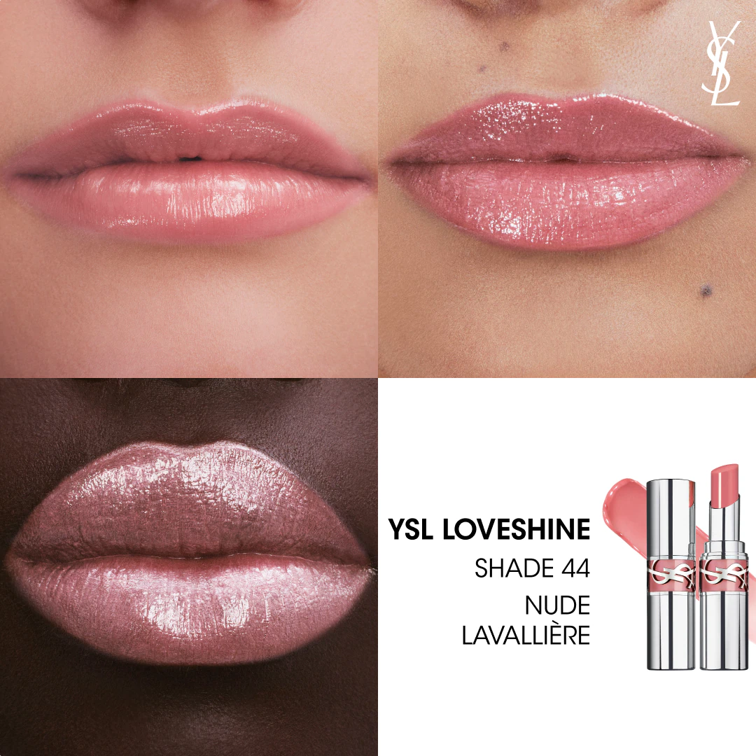 YSL Loveshine Lip Oil Stick / 44 Nude Lavalliere   -Yves Saint Laurent.