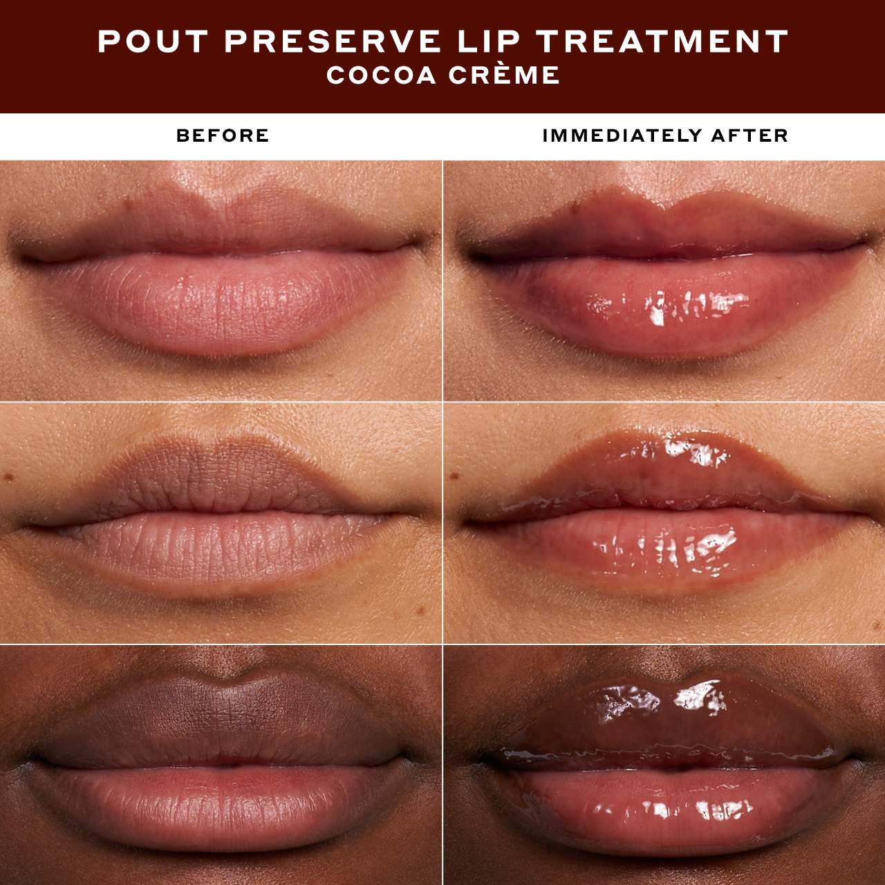 Pout Preserve Hydrating Peptide Lip Treatment - Cocoa Créme - OLEHENRIKSEN.