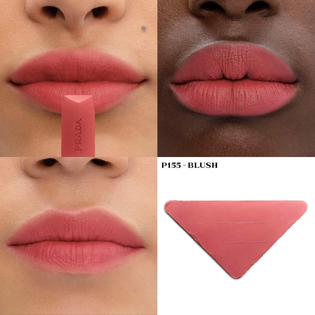Monochrome Soft Matte Refillable Lipstick /P155 BLUSH - Prada Beauty - PREVENTA