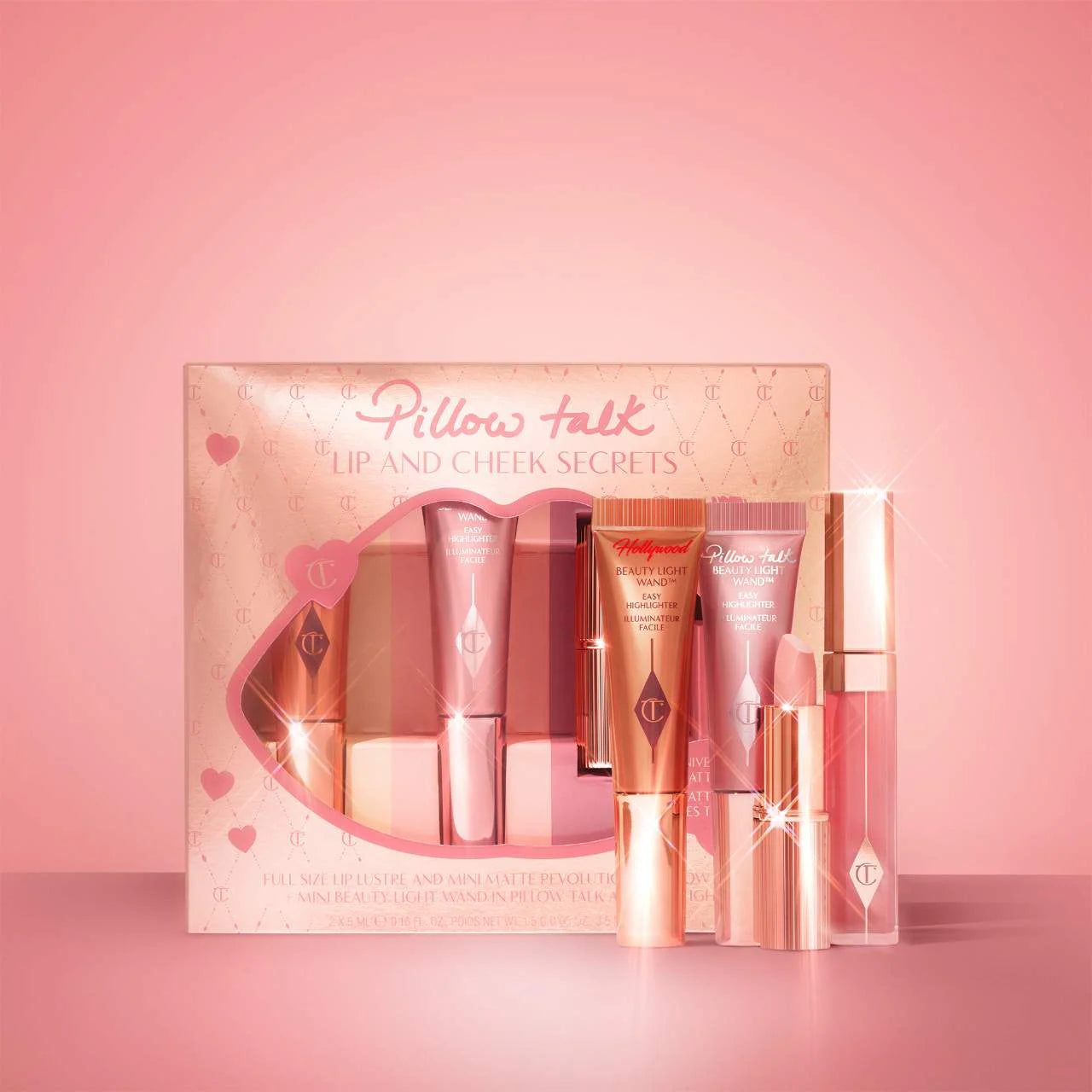 Pillow Talk Lip and Cheek Secrets Set - Charlotte Tilbury.