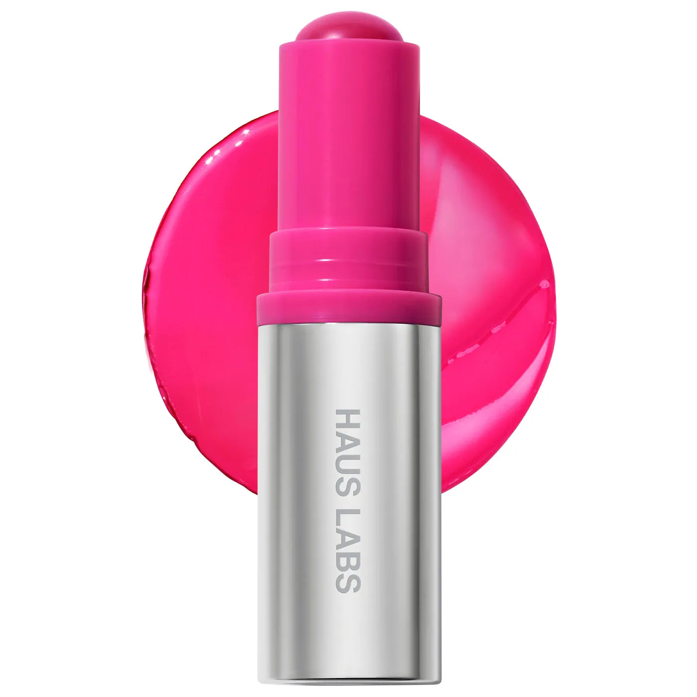 Color Fuse Longwear Hydrating Glassy Lip + Cheek Blush Balm Stick /Glassy Pitaya - HAUS LABS BY LADY GAGA.