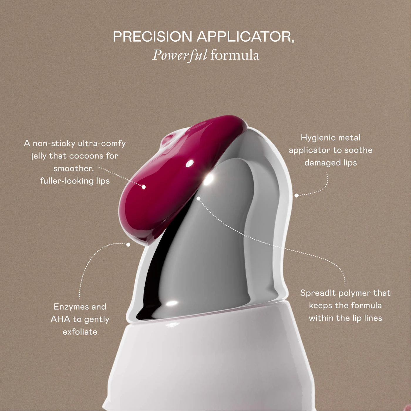 Le Chouchou Exfoliating + Softening Peptide Lip Balm/ Bissap Glaze- EADEM PREVENTA.