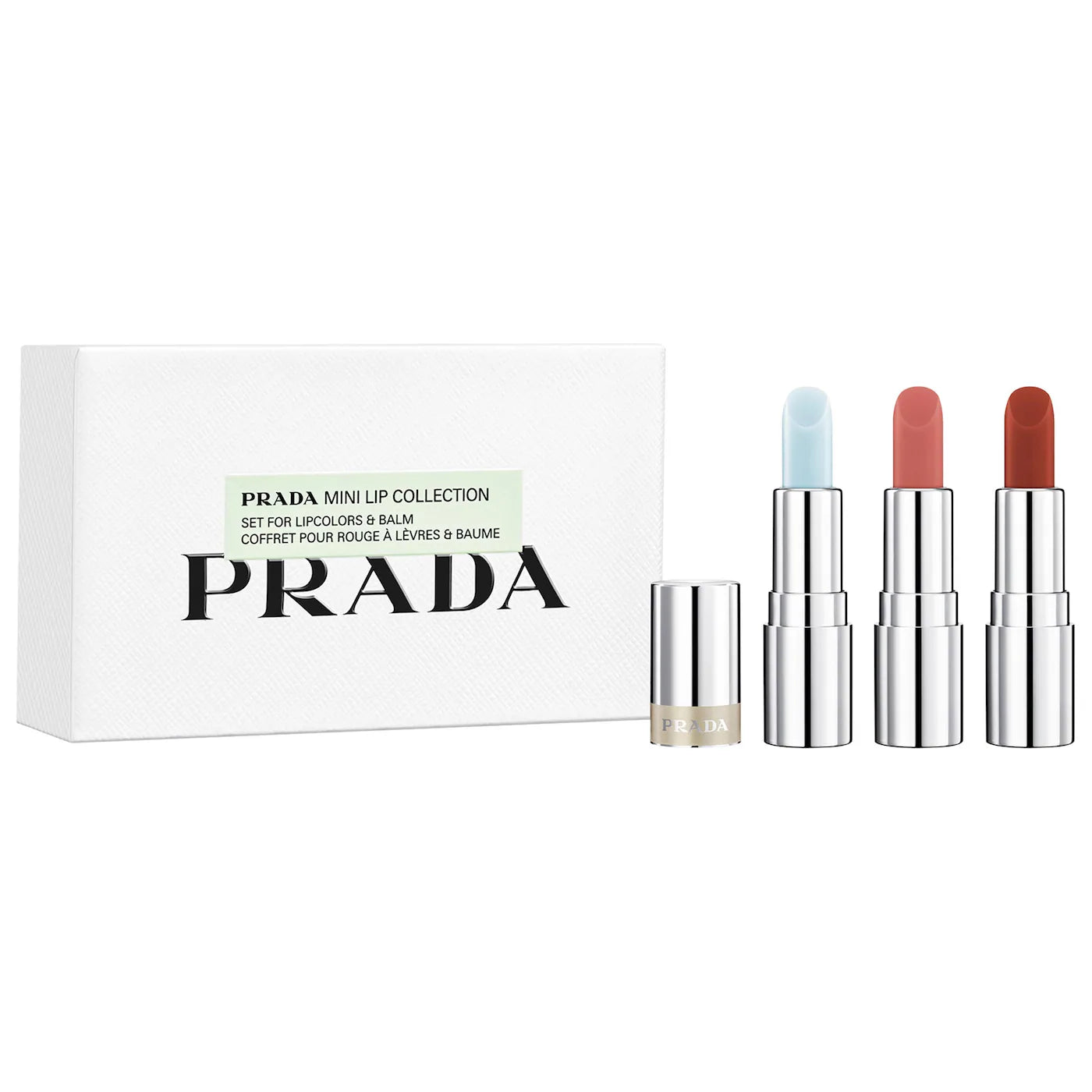 Mini Moisturizing Lip Balm Set  Prada