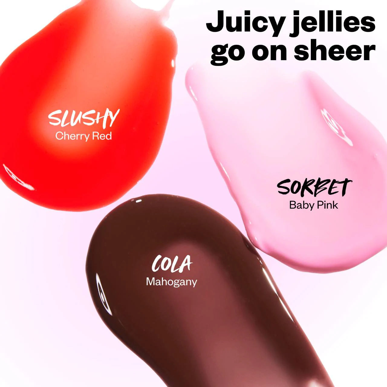 The Wet Set: Juicy Jellies Sheer Lip Oils - KOSAS