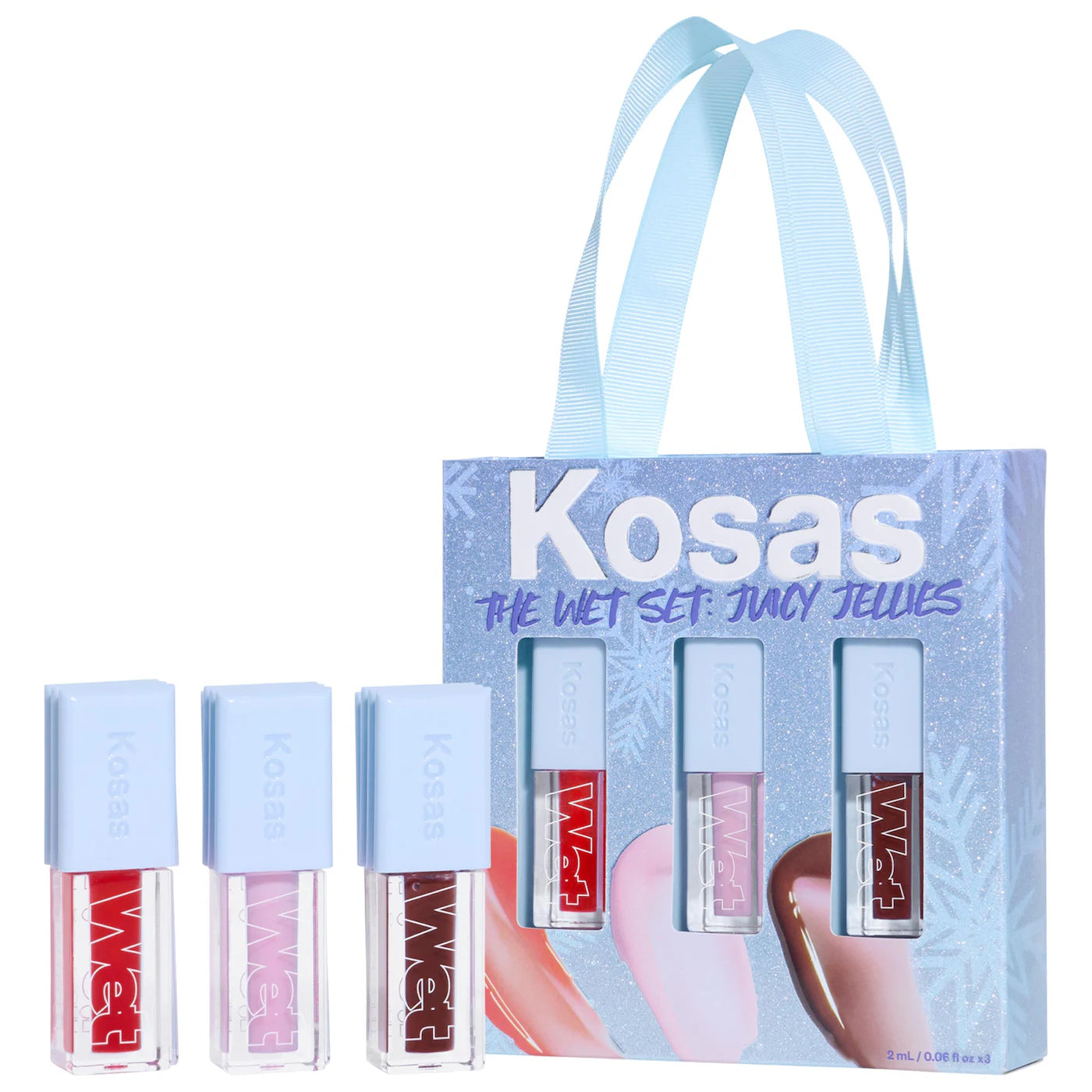 The Wet Set: Juicy Jellies Sheer Lip Oils - KOSAS