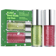 KUSH Best Buds Hydrating Lip Oil Duo Set  - Milk Makeup