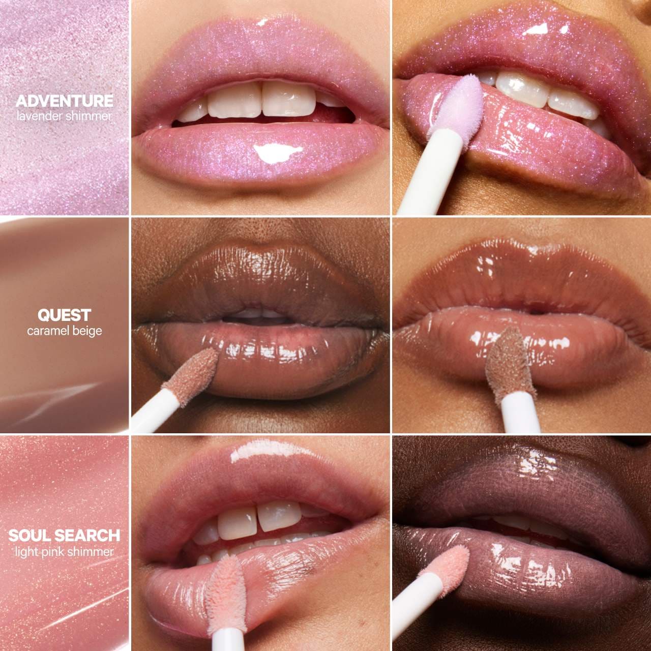 Mini Odyssey Lip Oil Gloss Fun Size Faves Set - Milk Makeup