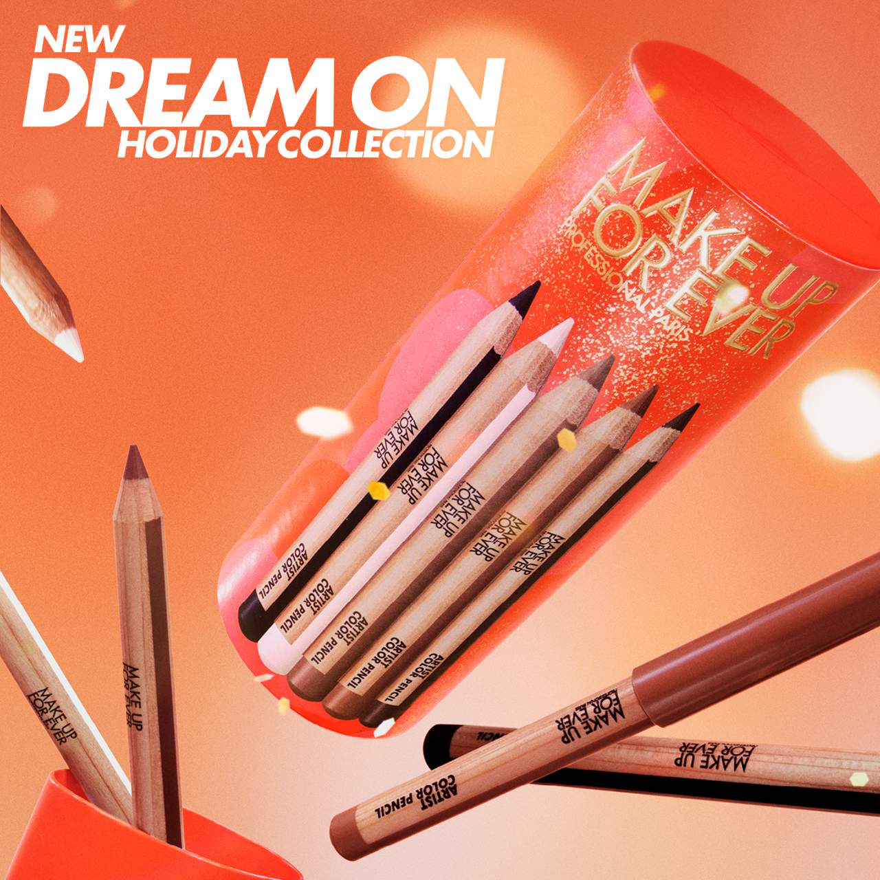 Mini Artist Color Pencil Lipliner & Eyeliner Kit - MAKE UP FOR EVER
