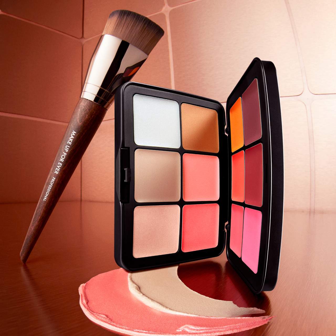 HD Skin Blush & Glow Longwear Cream Face Palette - MAKE UP FOR EVER