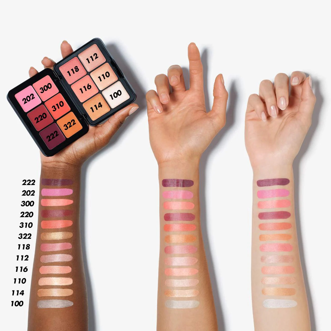 HD Skin Blush & Glow Longwear Cream Face Palette - MAKE UP FOR EVER